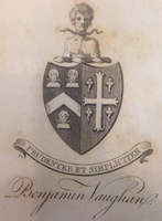 Benjamin Vaughan Family Crest.